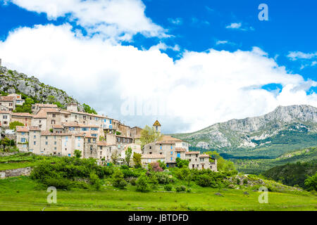 Trigance, Departement Var, Provence, Frankreich Stockfoto