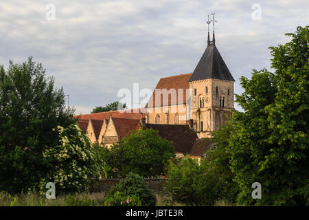 Frankreich, Orne (61), Ceton, l'Église Saint-Pierre-ès-Pfandrechte / / Frankreich, Orne, Ceton, Kirche Saint Pierre es Pfandrechte Stockfoto