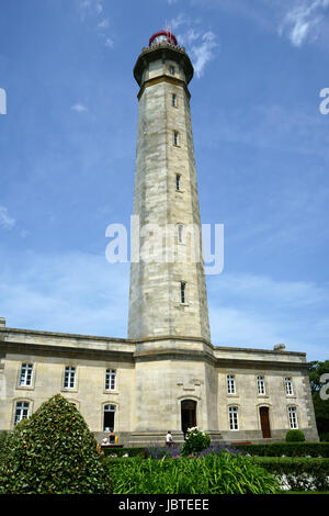 Tarif des Baleine, Leuchtturm, Ile de Ré, Département Charente-Maritime, Région Nouvelle-Aquitaine Frankreich Stockfoto