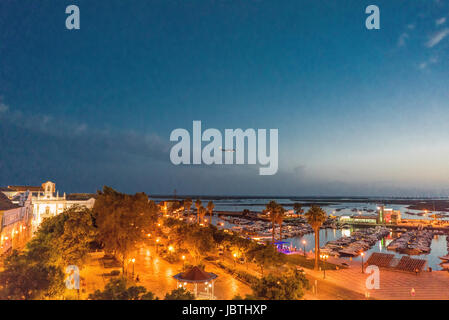 Europa, Portugal, Algarve, Faro, Jardim Manuel Bivar, Europa Stockfoto