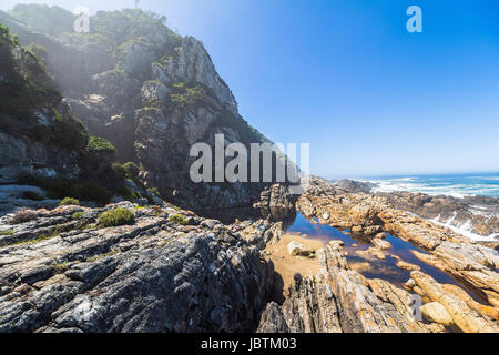 Wanderweg entlang der Tsitsikamma National Park, Südafrika Stockfoto