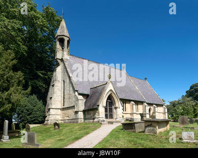 Pfarrkirche von St. Wilfrid am südlichen Stainley in der Nähe von Ripon North Yorkshire England Stockfoto