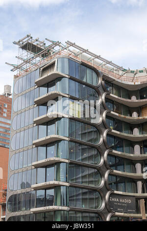 Zaha Hadid Mehrfamilienhaus, New York Stockfoto