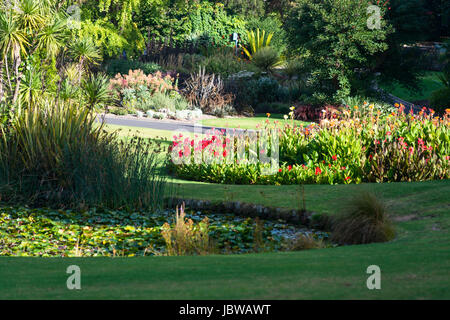 Royal Botanic Gardens in Melbourne, Victoria, Australien. Stockfoto