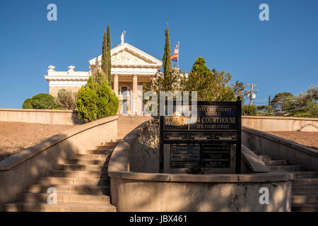 Altes Gerichtsgebäude in Nogales, Arizona; Santa Cruz County Stockfoto