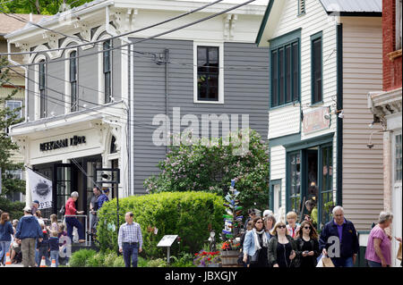 SHARON SPRINGS, NY, USA - 27. Mai 2017: Beekman 1802 beliebte Hauptdekor Shop, ausgegliedert aus TV-Serie The Beekman Boys Stockfoto