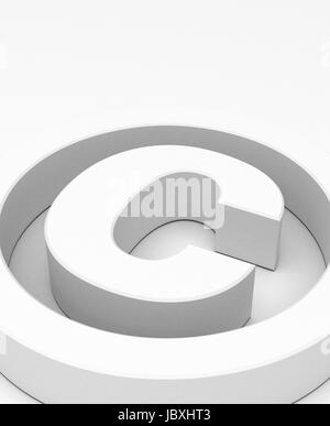 Copyright-Symbol Stockfoto