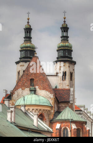 Kirche St. Andrew in der Grodzka street, Stare Miasto Altstadt, Krakau, Kleinpolen, Polen, Europa Stockfoto