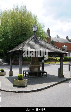 Schutz auf dem Platz. Aspley Guise, Bedfordshire Stockfoto