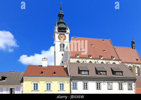 Piaristenkirche (frauenbergkirche) in Krems Stockfoto