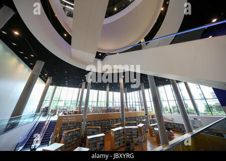 Birmingham, Großbritannien. 12 Juni, 2017. Bibliothek von Birmingham, Design von Francine Houben Stockfoto