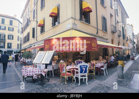 Via Brera Straße Brera Bezirk Zentrum Mailand Lombardei Italien Europa Stockfoto