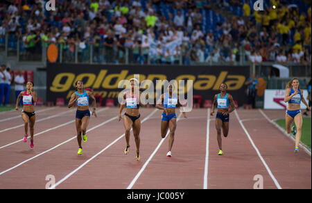 Frauen 400m, IAAF Diamond League Rom 2017 Stockfoto