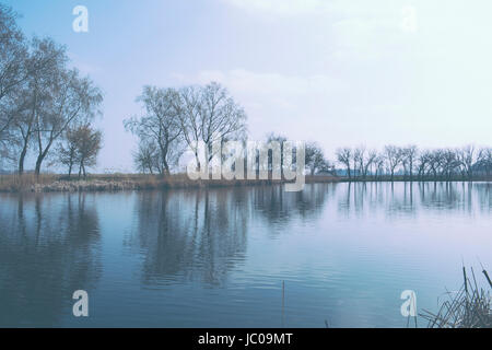 Sieht aus wie Film Foto Natur Szene Stockfoto