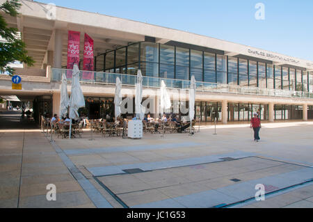 Israel, Tel Aviv Habima Platz. AKA Kultur quadratisch mit der Habina Naturschauspiel und der israelischen Philharmonie Stockfoto