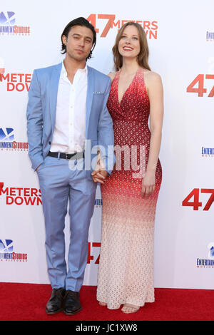 Westwood, Kalifornien, USA. 12. Juni 2017. LOS ANGELES - 12 JUN: Yani Gellman, Gast bei der '' 47 Meter hinunter '' Premiere im Dorf Theater am 12. Juni 2017 in Westwood, Kalifornien Credit: Kay Blake/ZUMA Draht/Alamy Live-Nachrichten Stockfoto