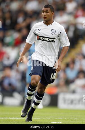 JOSH KING PRESTON NORTH END V DONCASTER DEEPDALE PRESTON ENGLAND 7. August 2010 Stockfoto