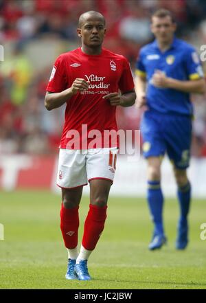 ROBERT EARNSHAW NOTTINGHAM FOREST FC Watford FC Stadt Boden NOTTINGHAM ENGLAND 15. August 2010 Stockfoto