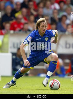 LUCIANO SCALONI LEEDS UNITED FC Burnley FC Stadt NOTTINGHAM ENGLAND gemahlen 15. August 2010 Stockfoto