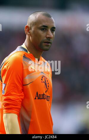 HEURELHO GOMES TOTTENHAM HOTSPUR FC TOTTENHAM HOTSPUR FC BRITANNIA STADIUM STOKE ENGLAND 21. August 2010 Stockfoto