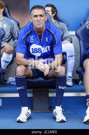 OWEN COYLE BOLTON WANDERERS FC MANAGER BOLTON WANDERERS FC MANAGER REEBOK STADIUM BOLTON ENGLAND 29. August 2010 Stockfoto