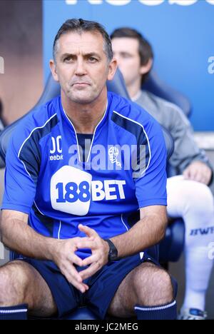 OWEN COYLE BOLTON WANDERERS FC MANAGER BOLTON WANDERERS FC MANAGER REEBOK STADIUM BOLTON ENGLAND 29. August 2010 Stockfoto