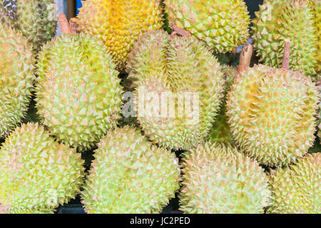 Durian, Obst auf dem Markt von thailand Stockfoto