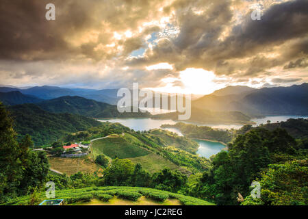 Sonnenaufgang für Adv oder anderen Zweck Verwendung Stockfoto