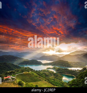 Sonnenaufgang für Adv oder anderen Zweck Verwendung Stockfoto