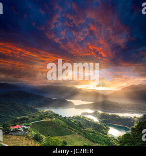 Sonnenaufgang für Adv oder anderen Zweck Verwendung Stockfoto