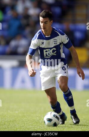 LIAM RIDGEWELL BIRMINGHAM CITY FC BIRMINGHAM CITY FC REEBOK STADIUM BOLTON ENGLAND 29. August 2010 Stockfoto