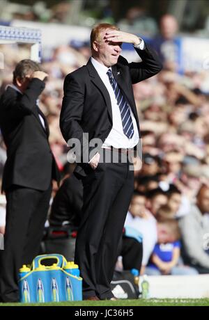 ALEX MCLEISH BIRMINGHAM CITY V LIVERPOOL FC ST. ANDREWS BIRMINGHAM ENGLAND 12. September 2010 Stockfoto