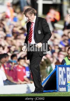 ROY HODGSON BIRMINGHAM CITY V LIVERPOOL FC ST. ANDREWS BIRMINGHAM ENGLAND 12. September 2010 Stockfoto