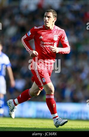 MAXI RODRIGUES LIVERPOOL FC ST. ANDREWS BIRMINGHAM ENGLAND 12. September 2010 Stockfoto