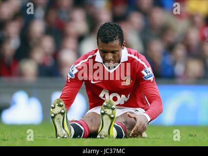 NANI MANCHESTER UNITED FC OLD TRAFFORD MANCHESTER ENGLAND 19. September 2010 Stockfoto