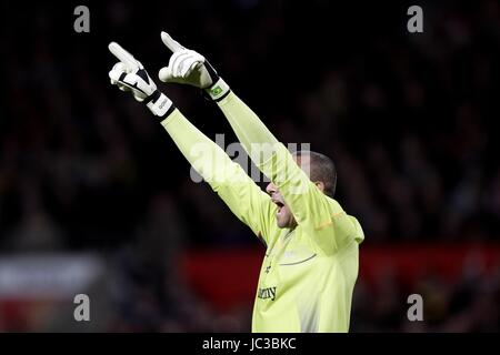 HEURELHO GOMES TOTTENHAM HOTSPUR FC TOTTENHAM HOTSPUR FC OLD TRAFFORD MANCHESTER ENGLAND 30. Oktober 2010 Stockfoto