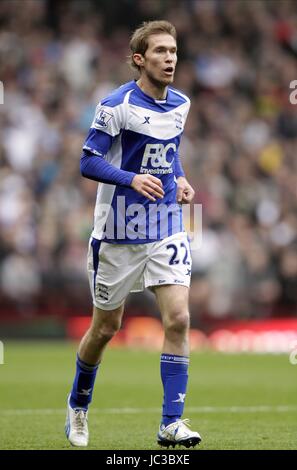 ALEXANDER HLEB BIRMINGHAM CITY FC BIRMINGHAM CITY FC VILLENPARK BIRMINGHAM ENGLAND 31. Oktober 2010 Stockfoto