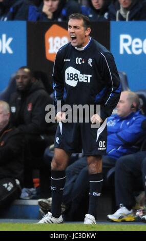 OWEN COYLE BOLTON WANDERERS FC MANAGER BOLTON WANDERERS FC MANAGER REEBOK STADIUM BOLTON ENGLAND 27. November 2010 Stockfoto