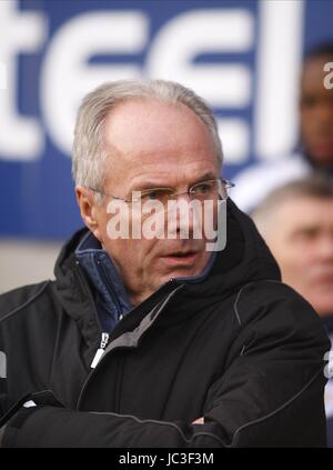 SVEN-GORAN ERIKSSON LEICESTER CITY FC MANAGER LEICESTER CITY FC MANAGER WALKERS STADIUM LEICESTER ENGLAND 26. Dezember 2010 Stockfoto