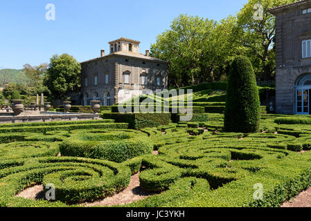 Bagnaia. Viterbo. Italien. 16. Jahrhundert manieristischen Stil Villa Lante und Gärten, im Auftrag von Kardinal Gianfrancesco Gambara. Stockfoto