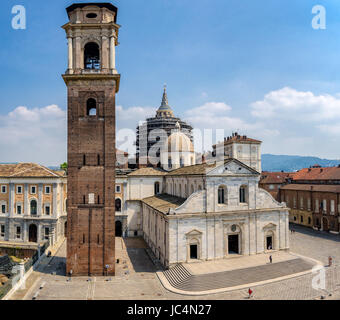 Turin Kathedrale (Duomo di Torino) Stockfoto