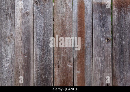 Teil einer alten Holzzaun Stockfoto