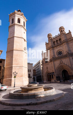 Fadri und co Kathedrale, Gemeinschaft Castellon De La Plana, Valencia, Spanien Stockfoto