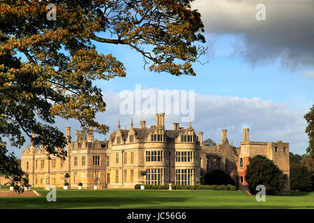 Herbstfärbung, Kirby Hall, in der Nähe von Corby Stadt, Northamptonshire, England, UK Stockfoto