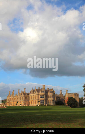 Herbstfärbung, Kirby Hall, in der Nähe von Corby Stadt, Northamptonshire, England, UK Stockfoto