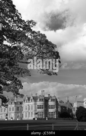 Herbstfärbung, Kirby Hall, in der Nähe von Corby Stadt, Northamptonshire, England, UK Stockfoto