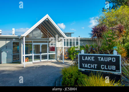 NORTH ISLAND, Neuseeland - 18. Mai 2017: Yacht Club im Bereich North Island, Neuseeland. Stockfoto