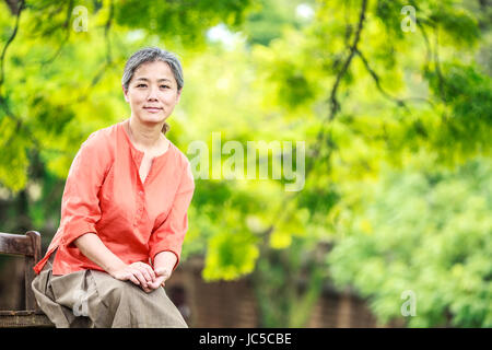 New Taipei City, Taiwan - 30. Juni 2014: Die Landschaft am Meer Berg Stadt in Jiufen, Taiwan Stockfoto