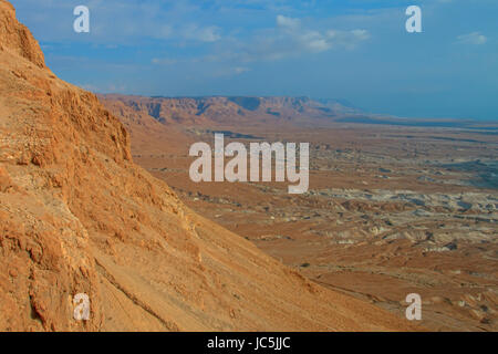 Blick von der Festung Masada, Israel Stockfoto