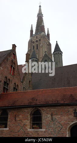 St Salvators Kathedrale, Brügge Stockfoto